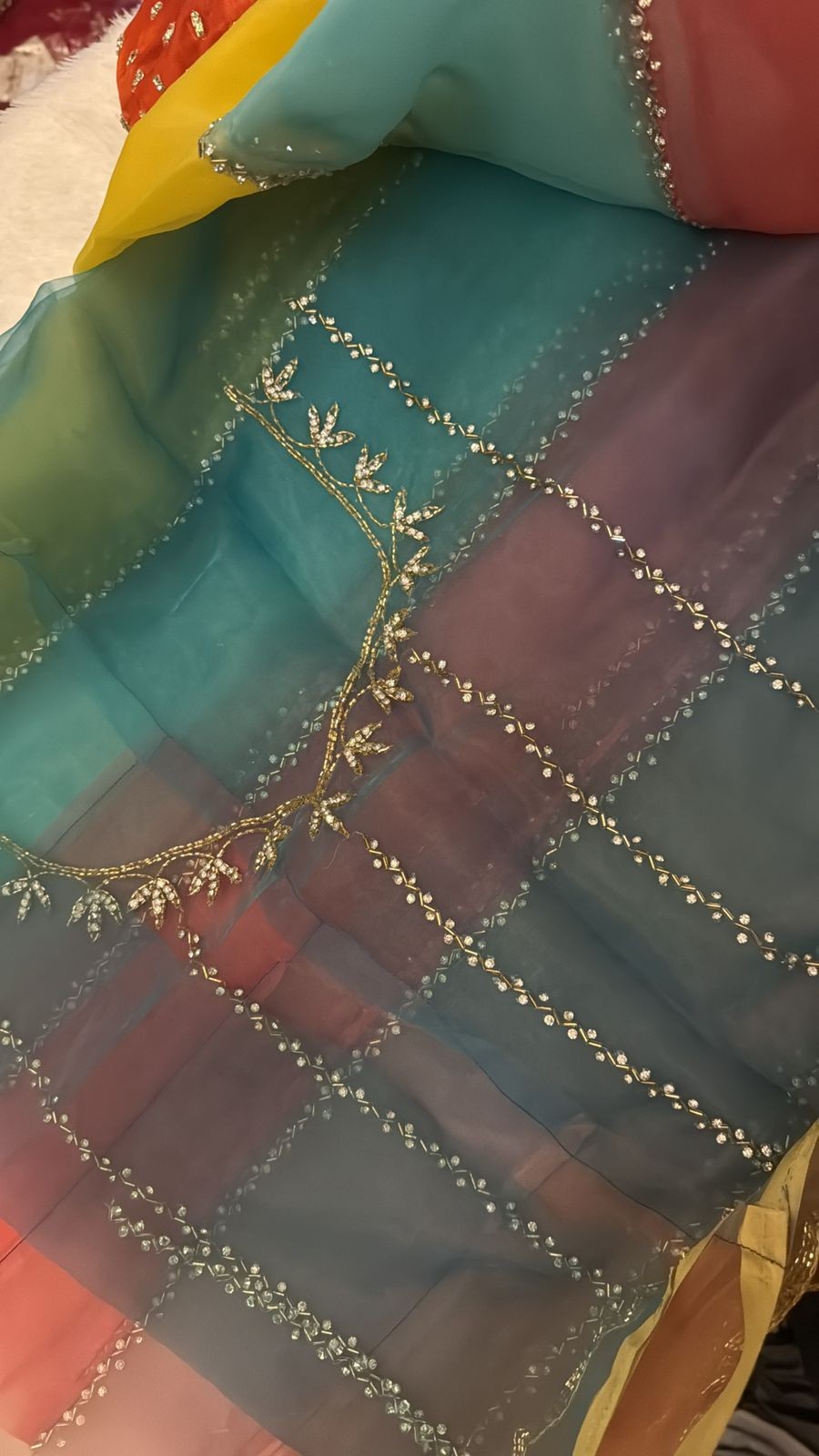 Luxurious PURE SILK green SAREE with and Handwork PURE SILK green SAREE